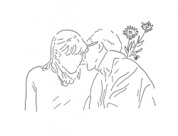 poeticamenteflor:  Jean-Luc Godard and Anna Karina photographed