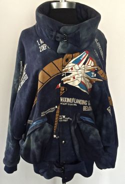 tokyo-fashion:Vintage 1970s/1980s Kansai Yamamoto flight jacket