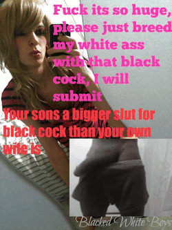 whitesongoneblack:  Wife blacked, daughter blacked, son….blacked.