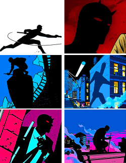yo-doom:  Daredevil Silhouettes in Vol. 3 