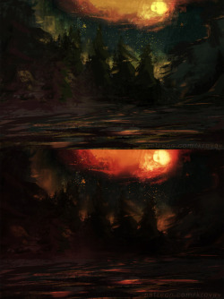 krovav:   A little reworking for one of my older scenic pieces