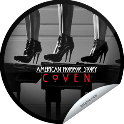      I just unlocked the Countdown to AHS: Coven: 1 Day sticker