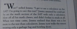 tymorrowland: theunofficialunitedstates:  My SAT prep book is