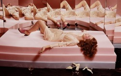 miss-vanilla:  Photo by Guy Bourdin for Vogue, 1972.