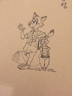 toobusybeingfat:  Zootopia stuff I sketched last weekend at TFF