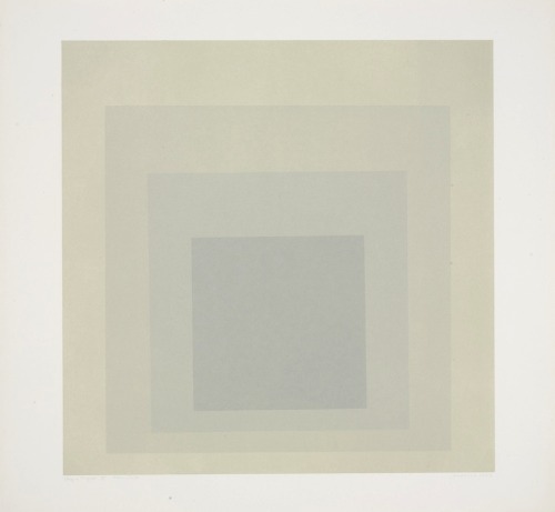 somedevil:  Josef Albers.Â from the series Day and Night: Homage to the Square.Â 1963. 