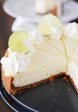 fullcravings:  Amazing Key Lime Cheesecake