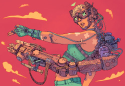 theverge:  The bleak and charming cyberpunk art of Josan Gonzalez