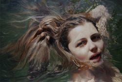 artchipel:  Alyssa Monks | on Tumblr - Bait. Oil on linen, 58x86