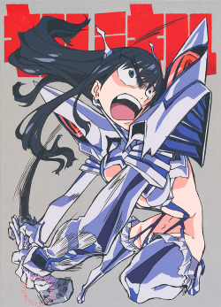 artbooksnat:  Kill la Kill (キルラキル) Cover art for the