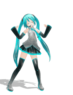 cineraria:  モデル: Appearance Miku　あぴミク(ままま、アラン・スミシー)