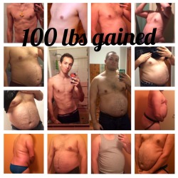 thestonercub:  Hello 100 lb in one year