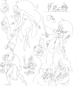 gracekraft:  I took some requests for Opal doodles a few months