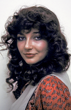 our-young-cathy-bush: Kate Bush photographed in her hotel room