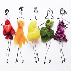 thefitally:  culturenlifestyle:  Fashion Illustrations Use Colorful