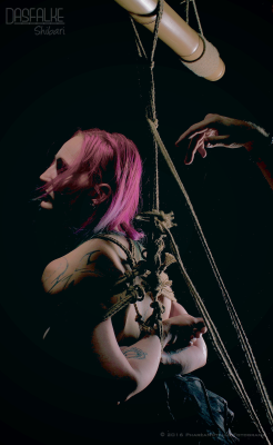 dasfalke-shibari:  “We have hands; we can stand on them if
