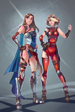 Fury and Justice Girl Costume Contest by Avionetca 