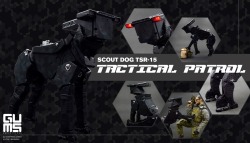 gunjap:  1/6 fully articulated SCOUT DOG TSR-15: Official Images,