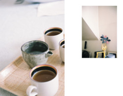 johanna-tagada:Analog Diary : Tea with Takashi, Tokyo April 2017.