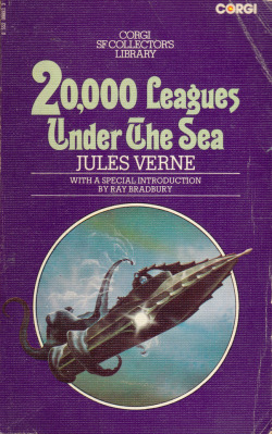 20,000 Leagues Under The Sea, by Jules Verne (Corgi, 1975). From