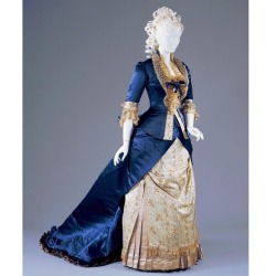 defunctfashion:  Reception Dress | Charles Worth | c. 1878 •