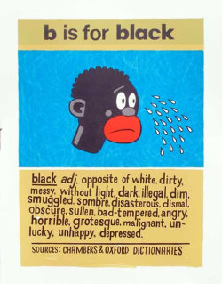 ibepostn:  This is how black was defined in the dictionary. #staywoke