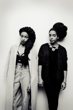 divalocity:  Twin Beauty: Cipriana Quann and her sister, Takenya ’TK