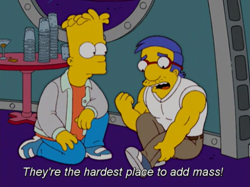 r-luna:  unholy-equilibrium:   And in that moment, Millhouse encapsulates every tumblr guy who body builds/lifts weights.   follow for more