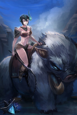 league-of-legends-sexy-girls:  Sejuani