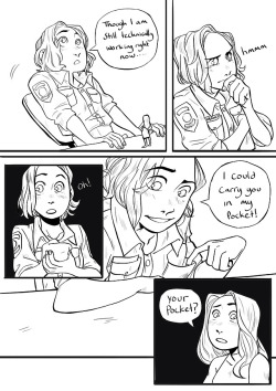 oliviajoytaylor: Part 2 of this silly wayhaught comic  Part