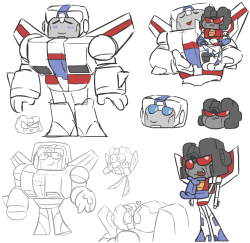 hingehead: I drew some robot boyfriends today
