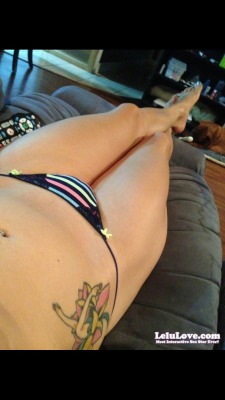 My POV #panties #legs and #feet (more #foot pics/vids here: http://www.lelulove.com/?page=Search&amp;q=feet) Pic