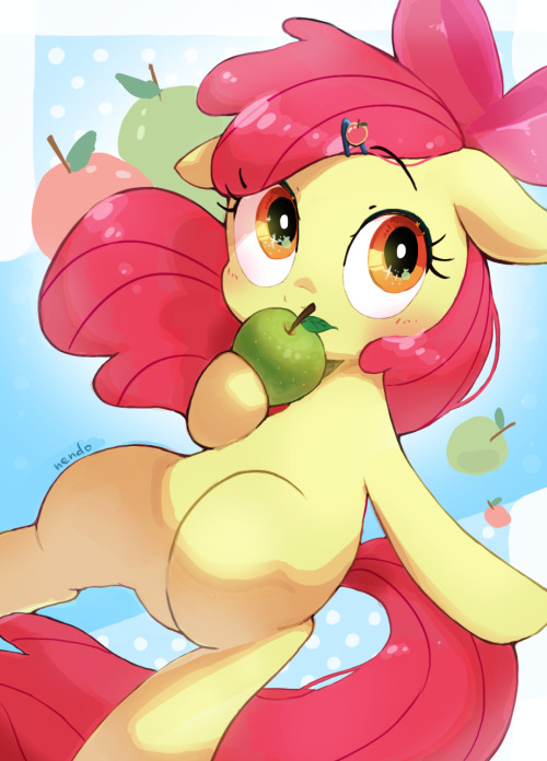 texasuberalles:applebloom by nendo23