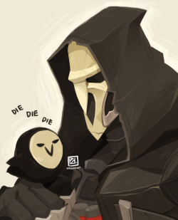 mhaikkun:  reaper makes an unlikely friend 