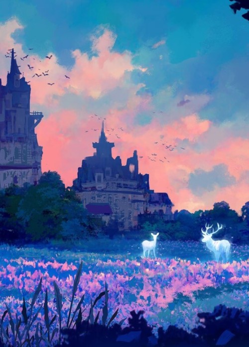thecollectibles:    Ghosts of the meadow by  Sylvain Sarrailh