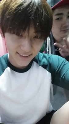 nuestfan:  [From. Minhyun] sunday afternoon!!! We’re exercising^^
