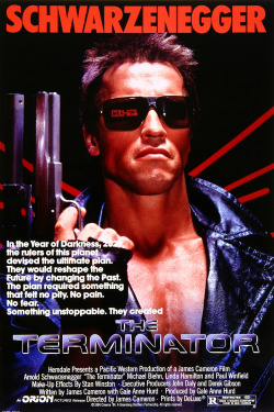 terminatorfilm:  Classic one sheet poster for The Terminator.
