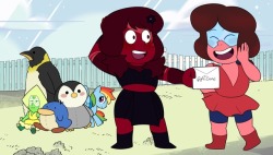 fanofawesomethings:  Rubi didn’t know what to give Ruby so