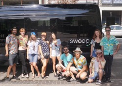 Got @swoop to take us to Palm Springs for the weekend! #bdaybrunchbus