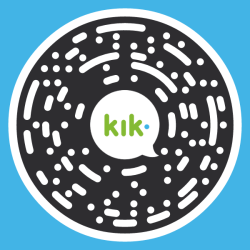I put my just new kik code here. Just in case…^^ I cannot
