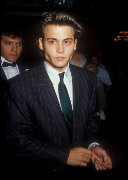 hotboyyzz:  Young Johnny Depp.Them cheeckbonesMore here