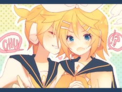 fuckyeahkagamine-twins:  △○□× 