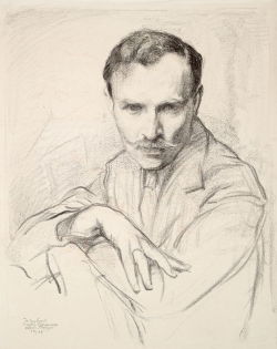 Portrait of Martin Birnbaum, Albert Sterner