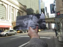 shutupfour:  Historical photographs held in their modern location.