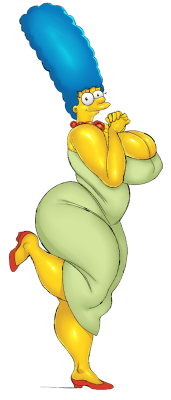 ffuffle:I saw people draw marge in all sorts of fucked up ways