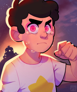 wolfieandpizza: Steven Diamond Universe Oof this one took me