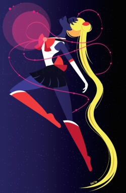 bradgeek:  Love this collection of quirky Sailor Moon drawings!