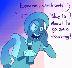 nomidot: Beware of Blue’s mourning  