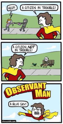laughoutloud-club:Observant man, ready to observe everyone!