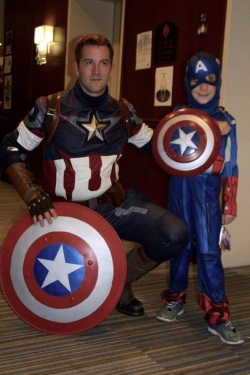daily-superheroes:  Me as Cap from AoU, CONvergence 2015. With